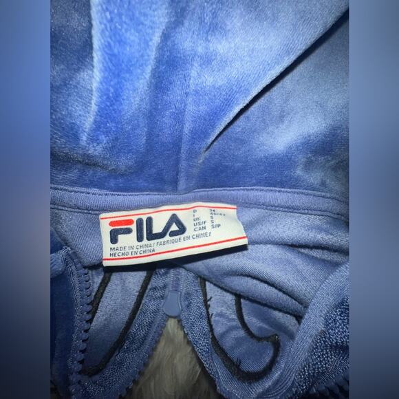 Fila women’s velour hoodie - Picture 5 of 5